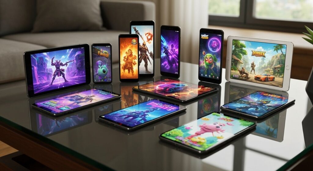 visually impressive mobile games