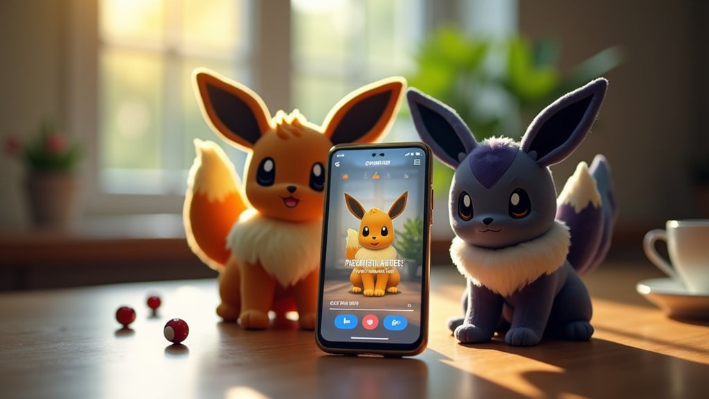 eevee evolution into umbreon
